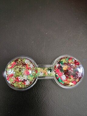 Baby Three 400% Glitter Eyes - Green & Red